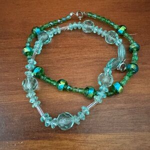 2 BEAUTIFUL GREEN/BLUE BFF FRIENDSHIP BRACELETS MADE WITH LOVE ❤️ 🤗💕💕